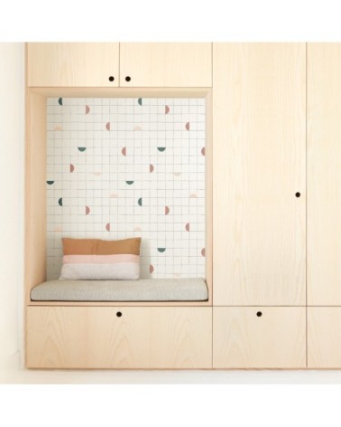 Rouleau de papier peint graphique