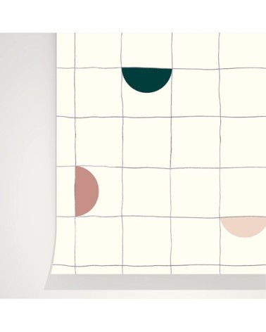 Rouleau de papier peint graphique