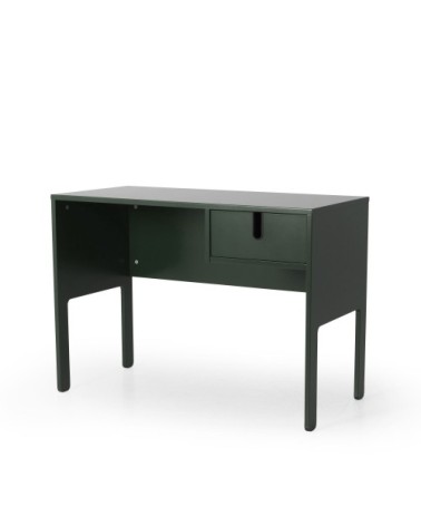 Bureau en bois 1 tiroir L105cm vert kaki