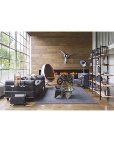 Déco murale hélice en métal 108x94