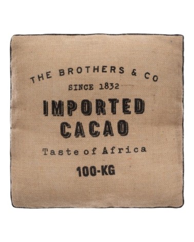 Coussin de sol jute 40x40cm