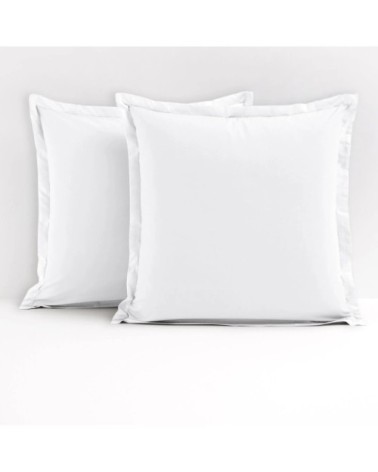 Taie d'oreiller  coton blanc 65x65 cm