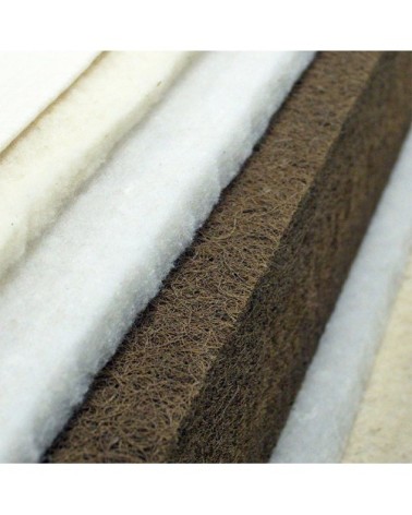 Matelas 100% fibre de coco et coton bio 90x190