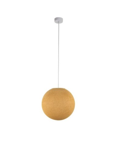 Suspension simple globe M moutarde