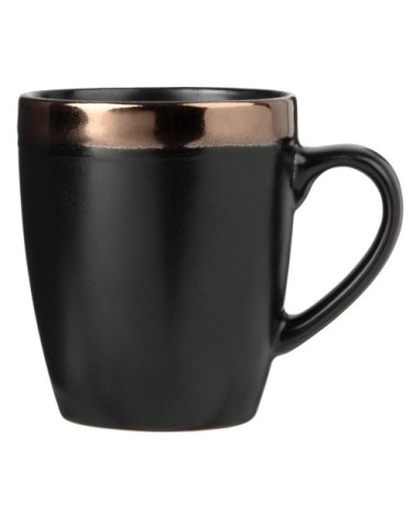 Mug en grès noir