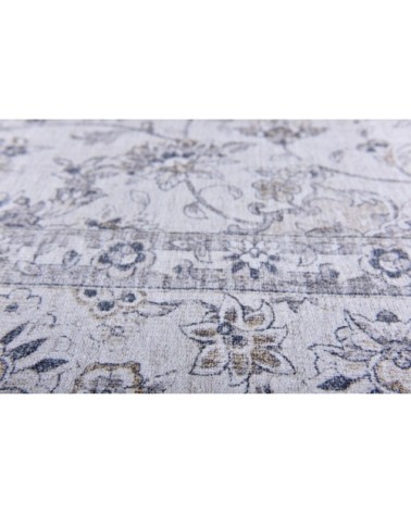 Tapis imprimé en motif keshan vintage - crème 160x230 cm