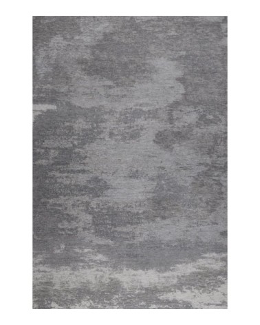 Tapis moderne brillant tissé machine argent 120x180 cm