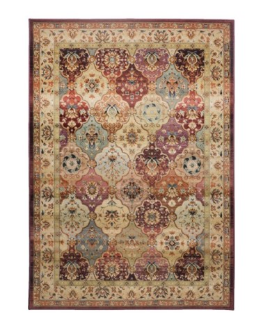 Tapis d'orient classique tissé machine - rouge 160x235 cm