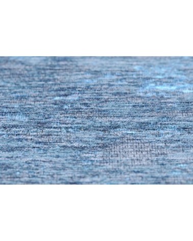 Tapis moderne brillant tissé machine turquoise 68x140 cm