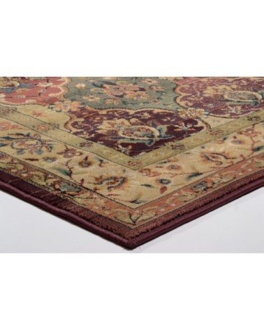 Tapis d'orient classique tissé machine - rouge 120x180 cm