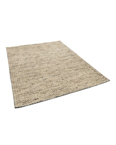 Tapis feutré en laine naturelle fait main naturel 170x240