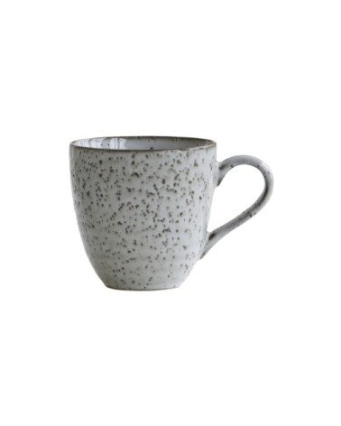 Mug en céramique bleu-gris