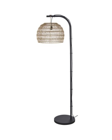 Base de lampadaire en métal noir H170