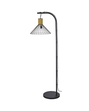 Base de lampadaire en métal noir H170