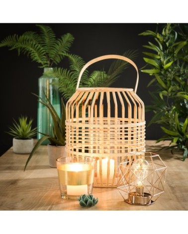 Déco lumineuse ampoule copper