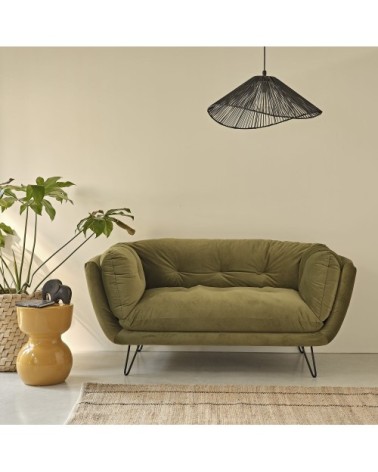 Suspension filaire en métal noir