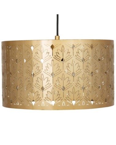 Suspension en métal doré ajouré D35