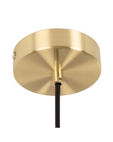 Suspension en métal doré ajouré D35