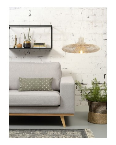 Suspension en rotin D70cm