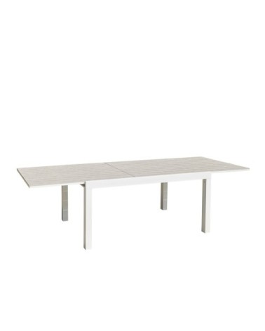 Table de jardin en aluminium extensible 6/10 pers.