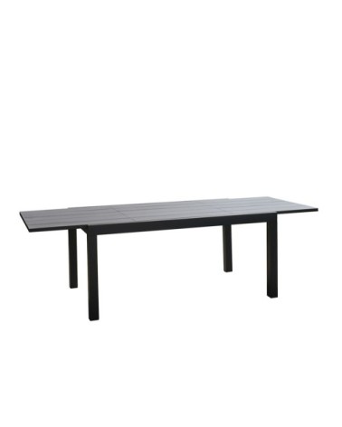 Table de jardin en aluminium extensible 6/10 pers.