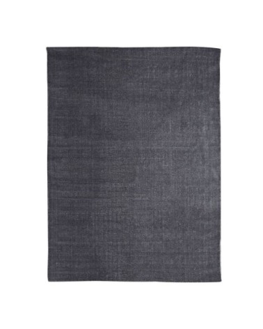 Tapis effet délavé noir 160x230