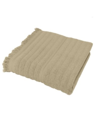 Drap de bain en Coton Beige 100x150 cm cm