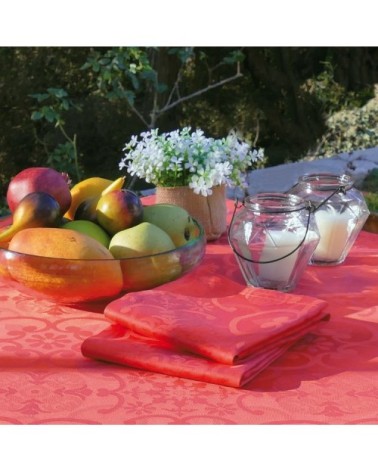 Serviette de table en Coton Vermeil 47x47 cm cm