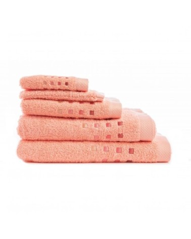 Drap de douche en Coton Corail 70x140 cm cm