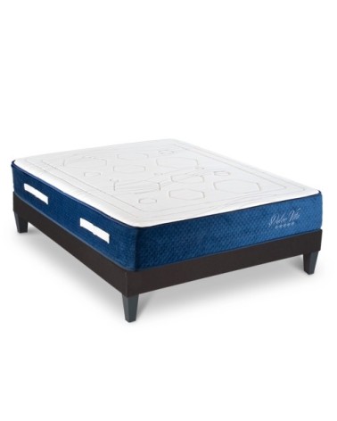 Ensemble Matelas à Ressorts ensachés et sommier 140x200