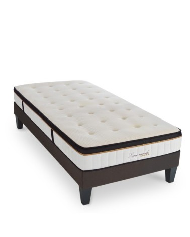 Ensemble matelas à Mémoire de forme et sommier 90x190