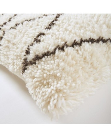 Coussin berbère en laine et coton 40x60