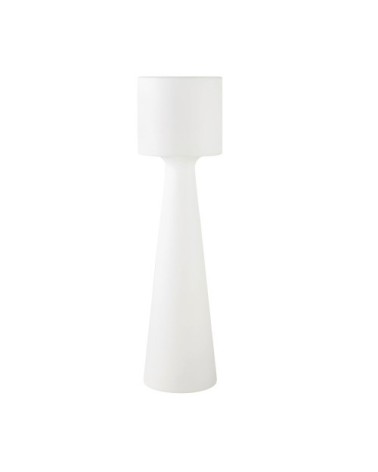 Lampadaire extérieur blanc H138