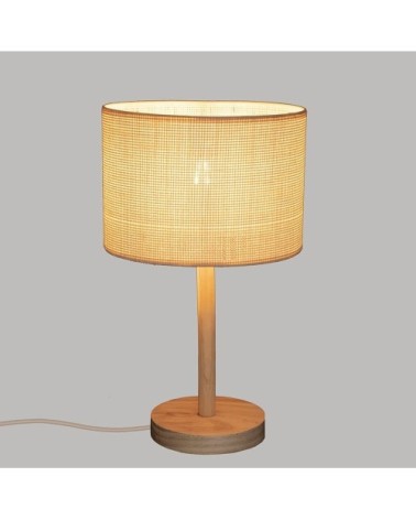 Lampe droite della naturel h42