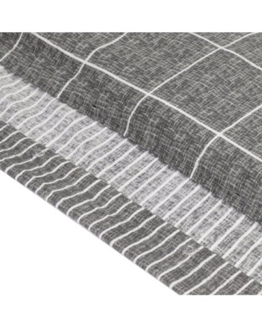 Parure de couette 100% coton flanelle imprimée 240x220cm 2 taies