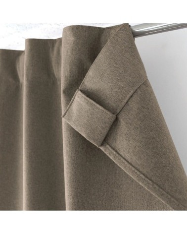 Rideau occultant [ ]polyester[ ]beige[ ]140x240