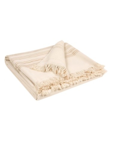 Serviette de toilette  en coton lin 50 x 100