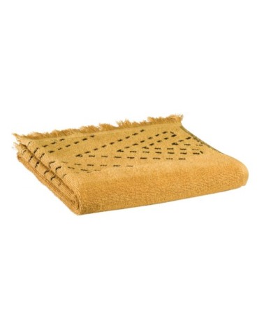 Serviette de toilette  en coton bronze 50 x 100