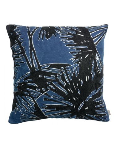 Coussin Coco brodé en coton touareg 45 x 45