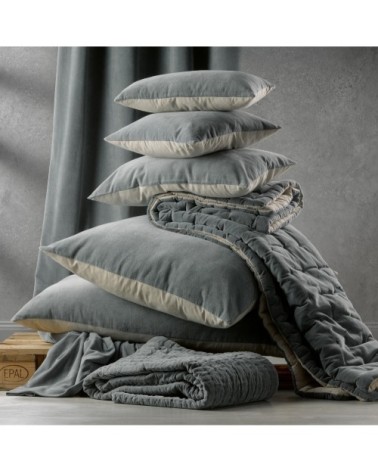 Coussin  en coton tonnerre 45 x 45