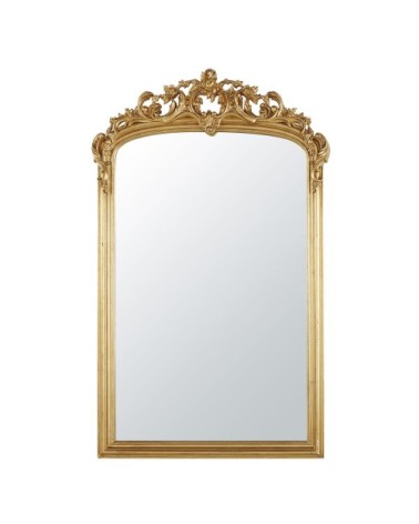 Miroir à moulures dorées 106x171