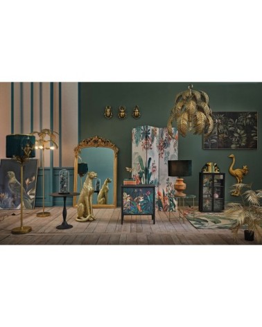 Miroir à moulures dorées 106x171