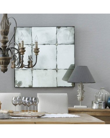 Miroir effet vieilli 100x100