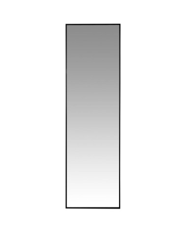 Miroir sur pied noir 50x170
