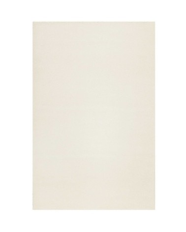 Tapis uni intemporel blanc cassé pour salon/chambre 170x120