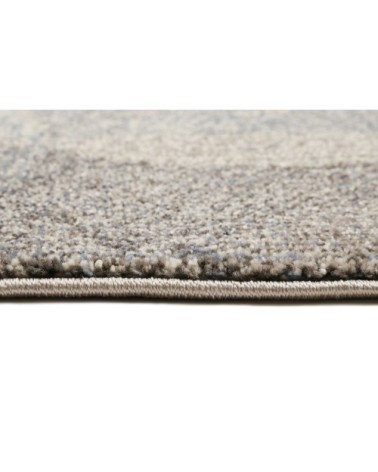 Tapis motif cercles vintage nuances d'hiver 290x200
