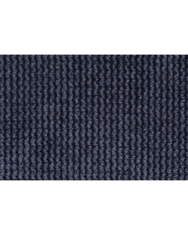 Chaise de repas velours  bleu foncé