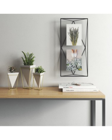 Porte manteaux skyline bois noir