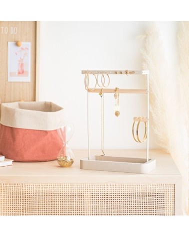 Sablier à paillettes en verre