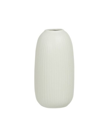 Vase en porcelaine écrue H13